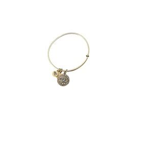 Alex and Ani Gold Charm Bracelet